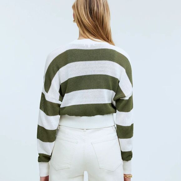 NWT Madewell -Knit Crewneck Sweater - Picture 4 of 10